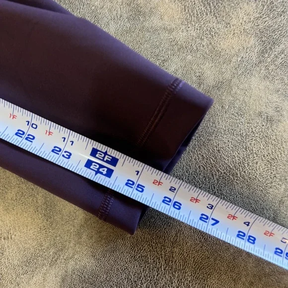 Lululemon Wunder Under High Rise Tight 25" Size 8 Purple - Picture 8 of 9